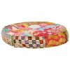 Highbury Pouffe 100×20 cm Fabric – Patchwork