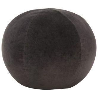 Pouffe Cotton Velvet 50×35 cm