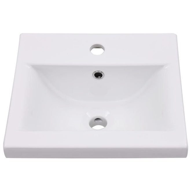 Built-in Basin Ceramic White – 42x39x18 cm