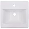 Built-in Basin Ceramic White – 42x39x18 cm