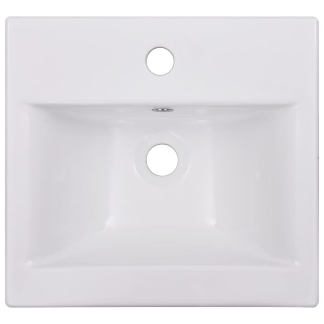 Built-in Basin Ceramic White – 42x39x18 cm