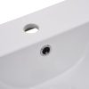 Built-in Basin Ceramic White – 42x39x18 cm