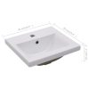 Built-in Basin Ceramic White – 42x39x18 cm