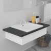 Built-in Basin Ceramic White – 42x39x18 cm