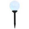 Outdoor Solar Lamps LED Spherical RGB – 20 cm, 6