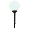 Outdoor Solar Lamps LED Spherical RGB – 20 cm, 6