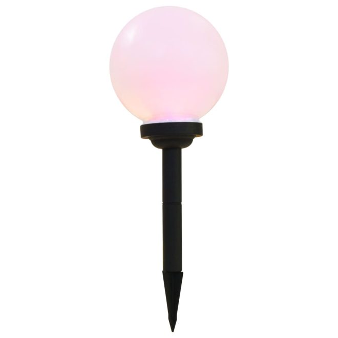 Outdoor Solar Lamps LED Spherical RGB – 20 cm, 6