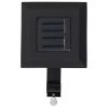 Outdoor Solar Lamps LED Square 12 cm – Black, 12