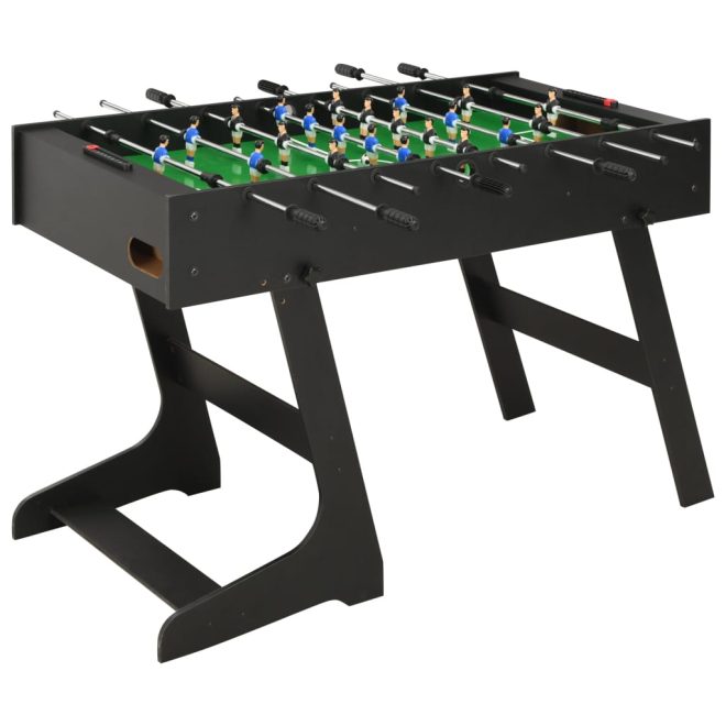 Folding Football Table 121x61x80 cm – Black