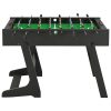 Folding Football Table 121x61x80 cm – Black