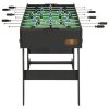 Folding Football Table 121x61x80 cm – Black