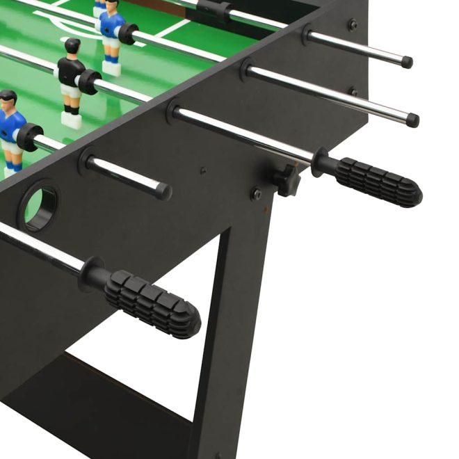 Folding Football Table 121x61x80 cm – Black