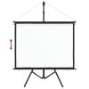 Projection Screen with Tripod – 50″ 4:3