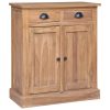 Manna Side Cabinet 65x30x75 cm Solid Teak