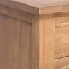 Manna Side Cabinet 65x30x75 cm Solid Teak