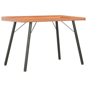 Desk 90x50x79 cm – Black and Brown