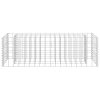 Gabion Raised Bed Galvanised Steel – 90x30x30 cm