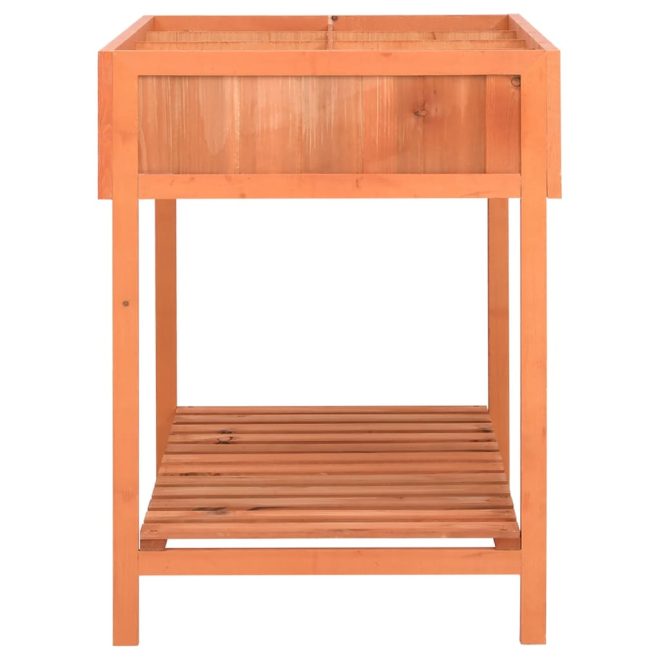 Herb Planter 80x60x80 cm Solid Firwood