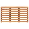 Bath Mats 2 pcs Solid Acacia Wood 56×37 cm