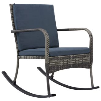 Outdoor Rocking Chair Poly Rattan