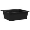 Granite Kitchen Sink Single Basin Black