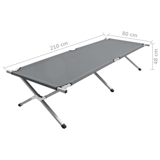 Camping Bed – Grey