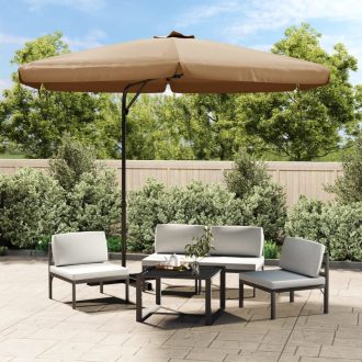 Outdoor Parasol with Steel Pole 300 cm