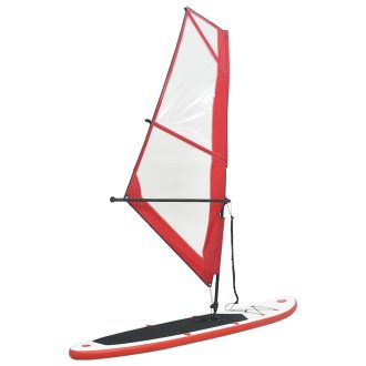 Inflatable Stand Up Paddleboard with Sail Set