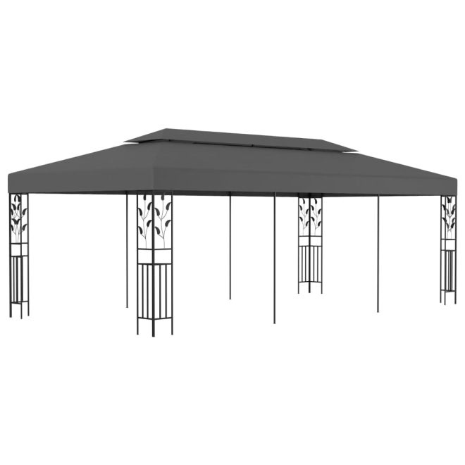 Gazebo 3×6 m – Anthracite