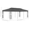 Gazebo 3×6 m – Anthracite