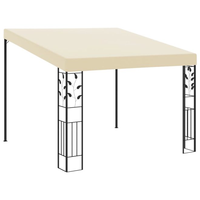 Wall-mounted Gazebo – 3x3x2.5 m, Cream