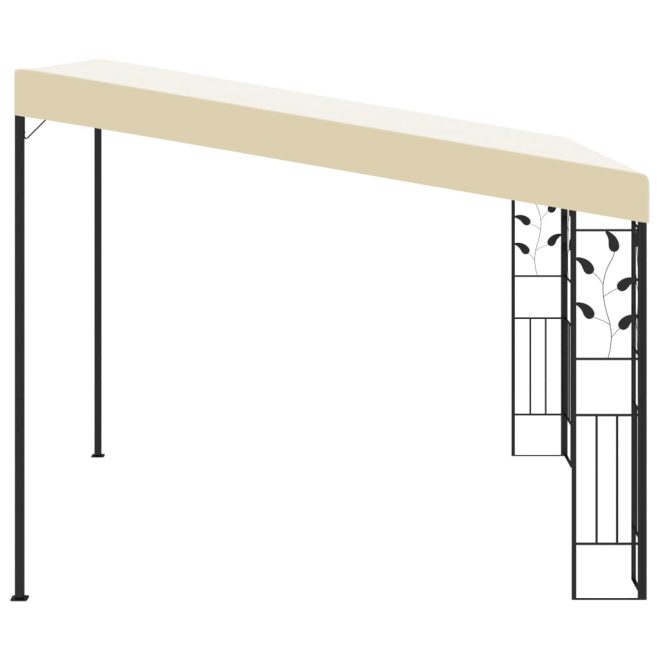 Wall-mounted Gazebo – 3x3x2.5 m, Cream