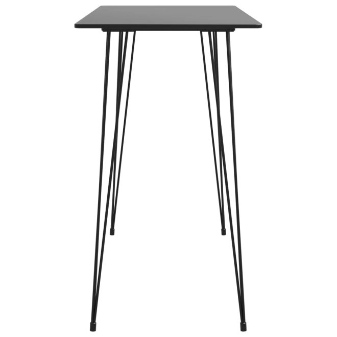 Bar Table 120x60x105 cm – Black