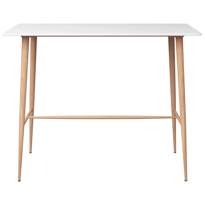 Bar Table 120x60x105 cm – White