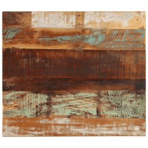 Table Top Solid Wood Mango – Solid Reclaimed Wood, 70×80 cm 15-16 mm