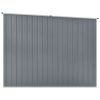 Garden Shed 195x198x159 cm Galvanised Steel – Grey