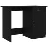 Desk 100x50x76 cm Engineered Wood – Black