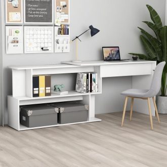 Corner Desk 200x50x76 cm Engineered Wood