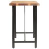 Bar Table 180x70x107 cm – Solid Reclaimed Wood