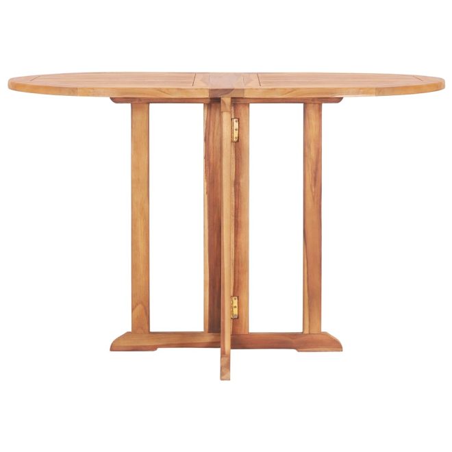 Folding Butterfly Garden Table Solid Teak Wood – 120x70x75 cm