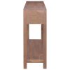 Console Table 145x30x80 cm Solid Teak Wood