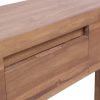 Console Table 145x30x80 cm Solid Teak Wood