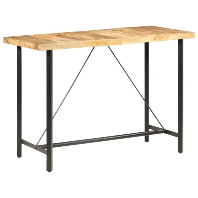 Bar table Rough Mango Wood – 150x70x107 cm