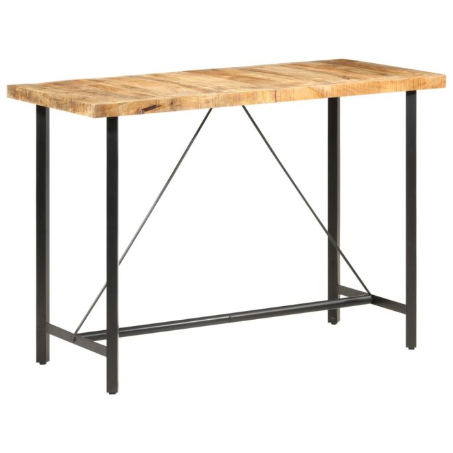 Bar table Rough Mango Wood – 150x70x107 cm