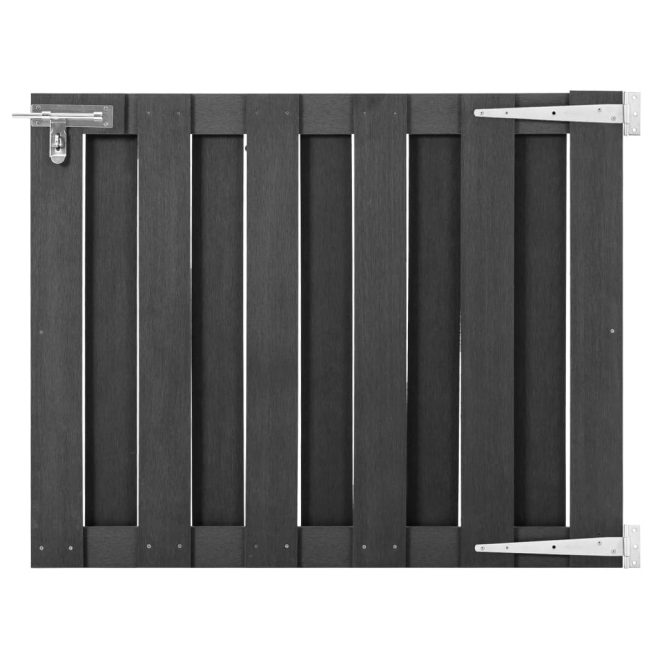 Garden Gate WPC Grey – 100×80 cm