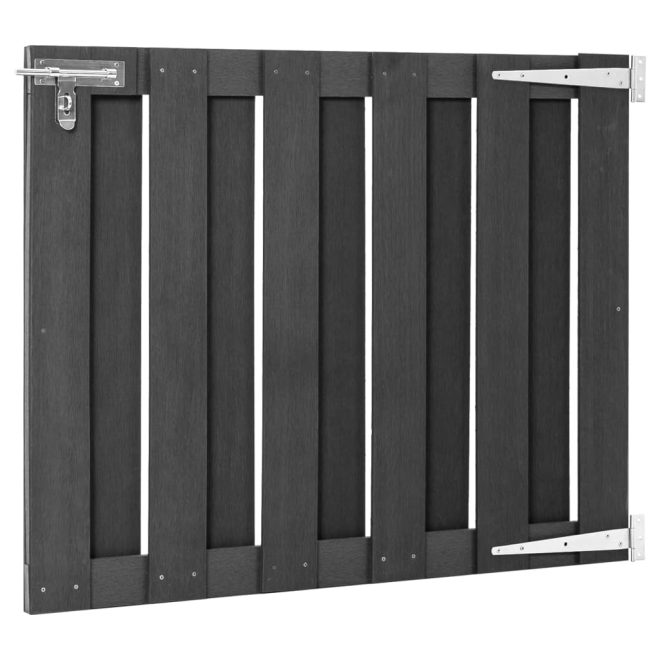 Garden Gate WPC Grey – 100×80 cm