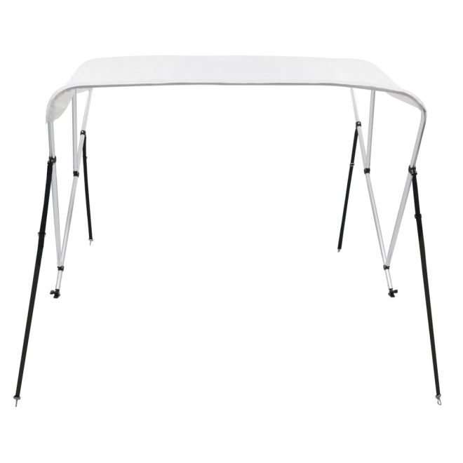 3 Bow Bimini Top – 183x140x137 cm, White