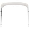 3 Bow Bimini Top – 183x140x137 cm, White