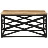 Coffee Table 68x68x35 cm Solid Mango Wood