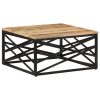 Coffee Table 68x68x35 cm Solid Mango Wood